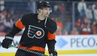 Philadelphia Flyers winger James van Riemsdyk