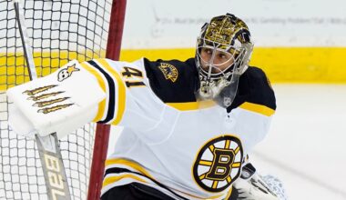Former Bruins goaltender retires after 17 seasons in the NHL