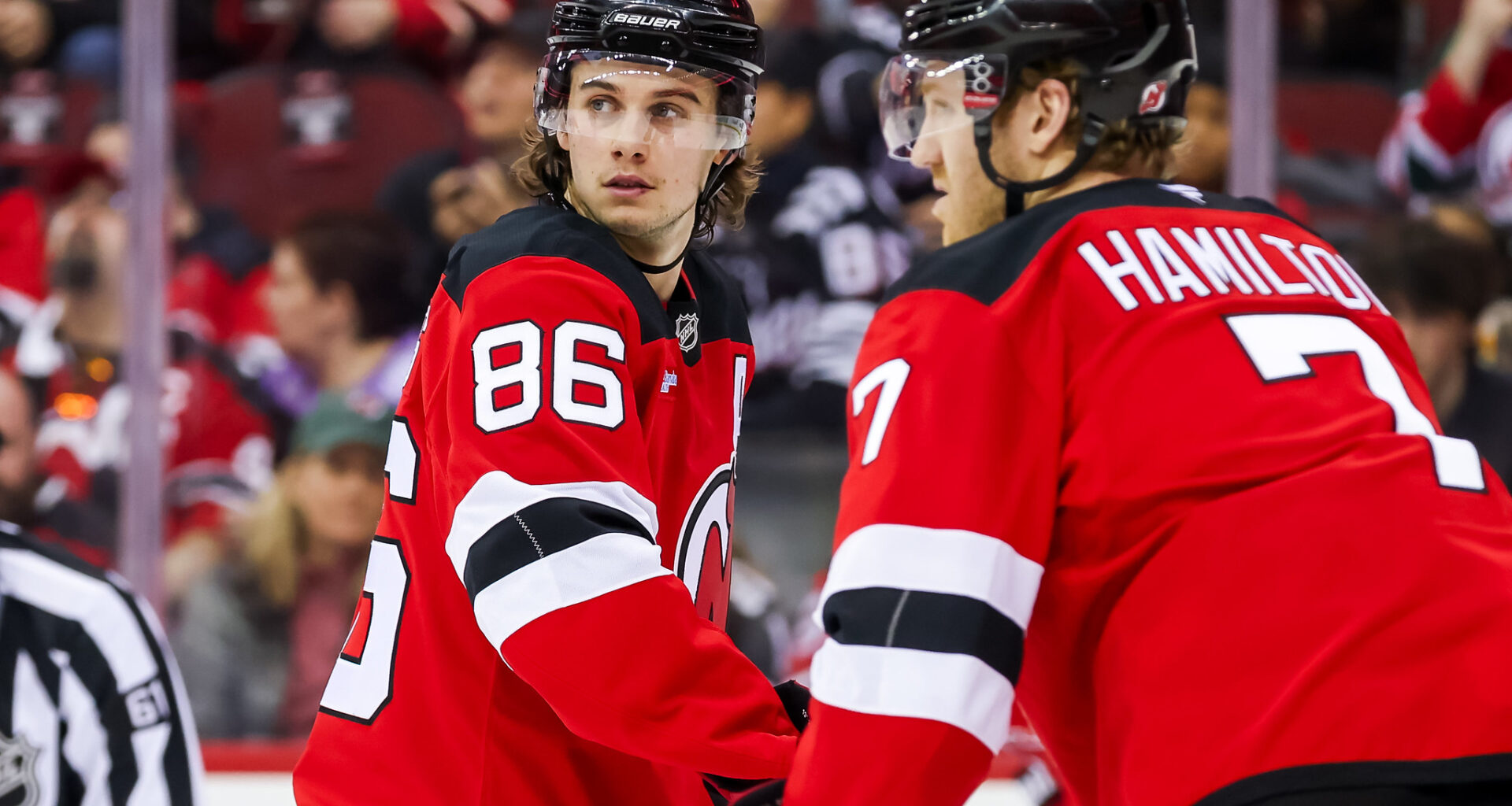 Jack Hughes New Jersey Devils