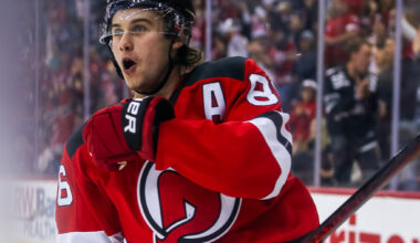 Jack Hughes New Jersey Devils