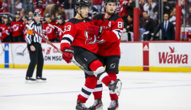Jack Hughes Jesper Bratt New Jersey Devils