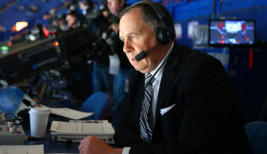 St. Louis Blues play-by-play announcer John Kelly.