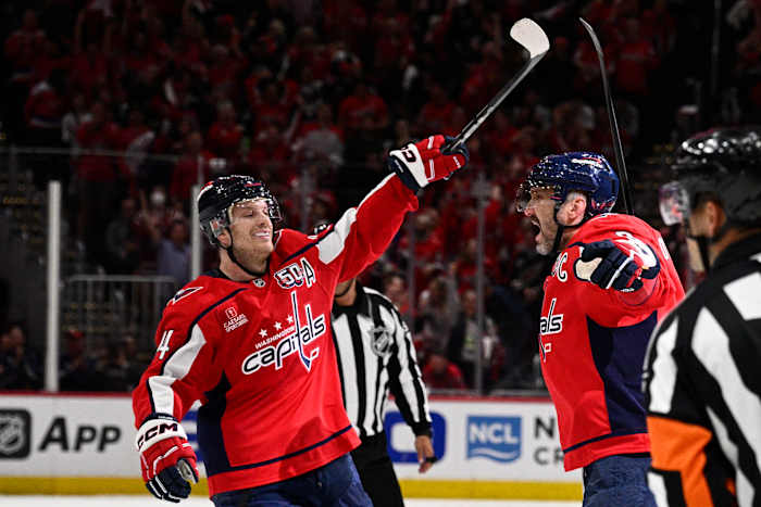 Ovechkin scores as the Capitals eliminate the Canadiens in 5, advance to play the Hurricanes