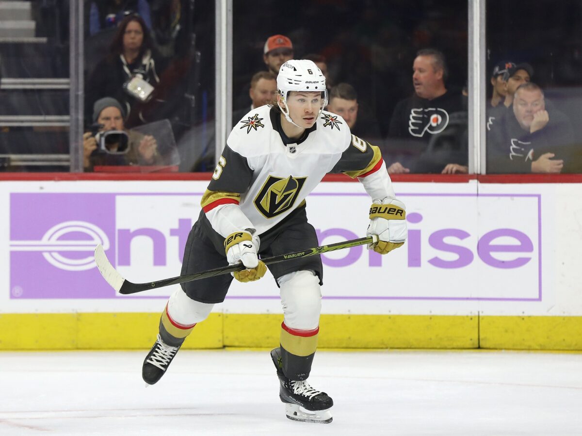Kaedan Korczak Vegas Golden Knights