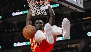 Keaton Wallace Signs Two-Way Contract With Hawks