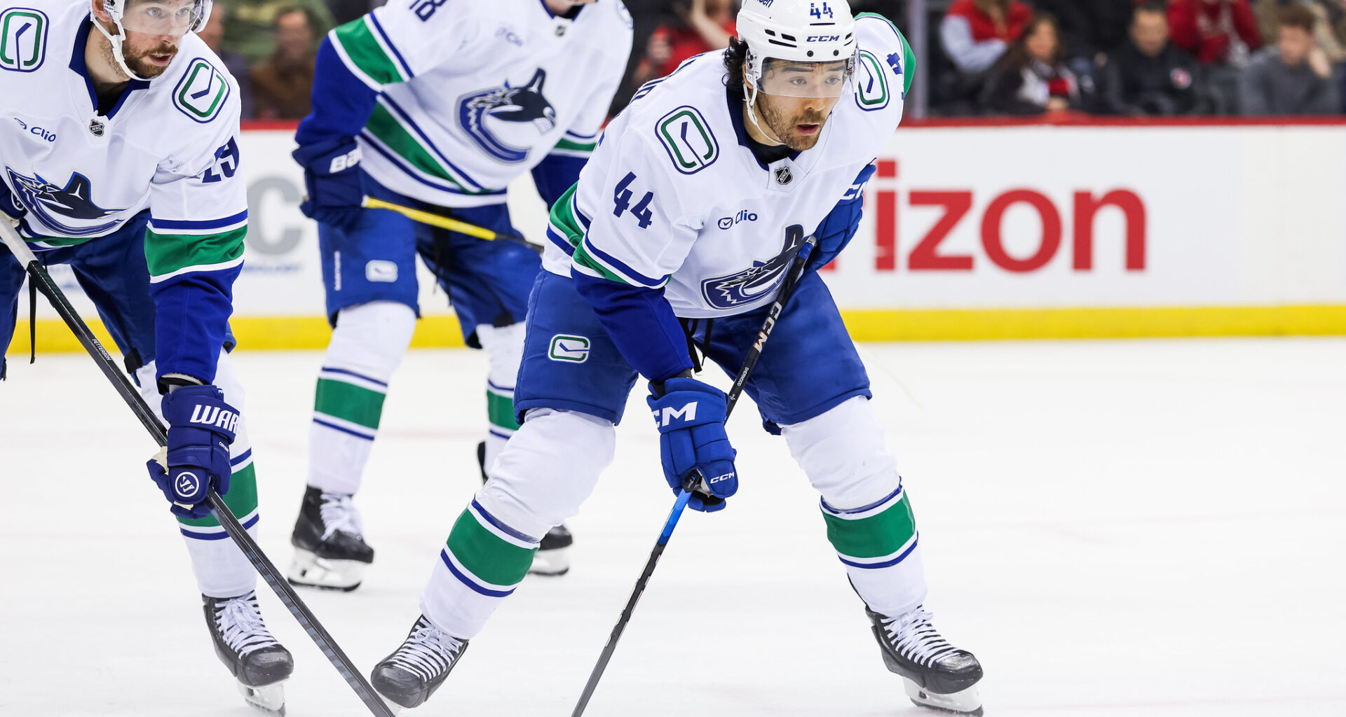 Kiefer Sherwood Vancouver Canucks