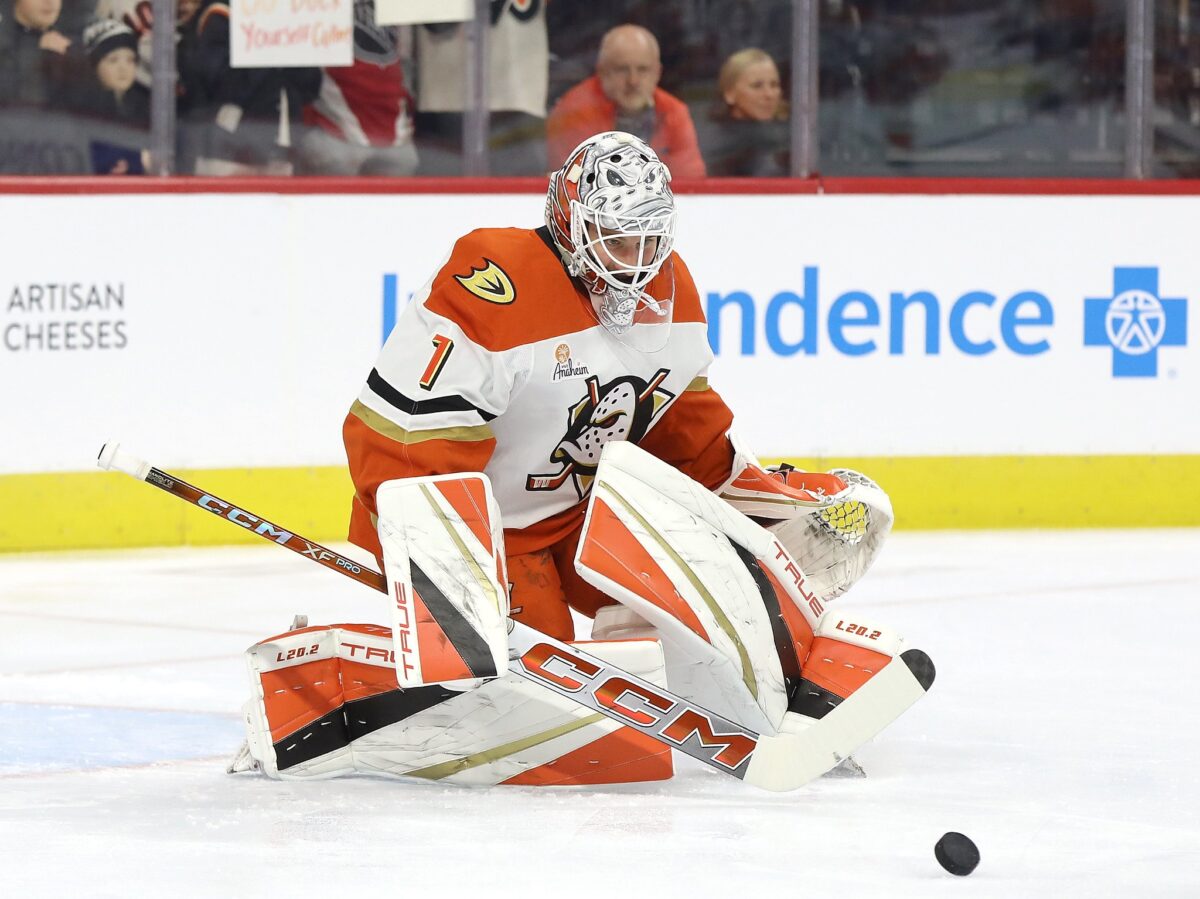 Lukas Dostal Anaheim Ducks