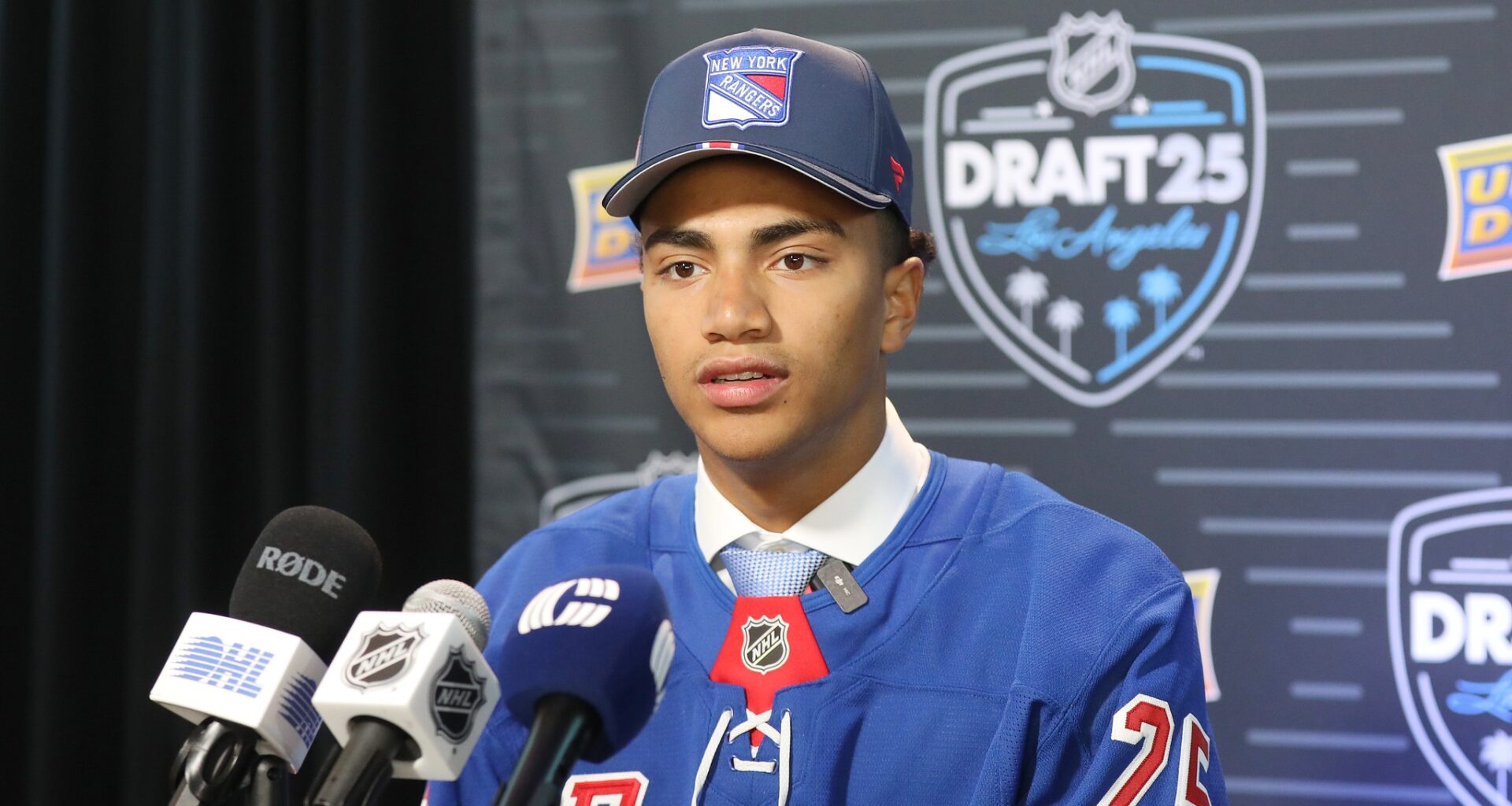 New York Rangers 2025-26 Prospect Pyramid - The Hockey Writers - Rangers Prospects