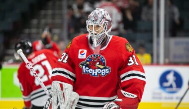 Goalie Matt Tomkins Journey Back to Edmonton and the Oilers - The Hockey Writers - Edmonton Oilers