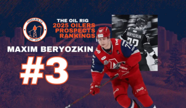 2025 Edmonton Oilers Prospect Rankings: #3 Maxim Beryozkin