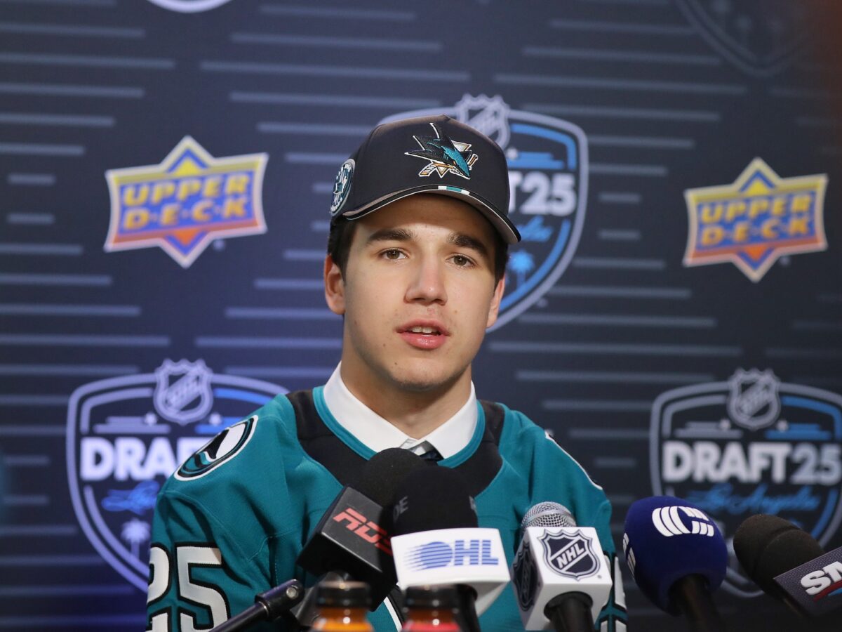 Michael Misa San Jose Sharks