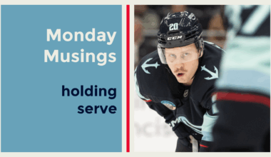 Monday Musings - Kraken hold serve