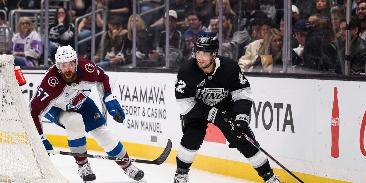 Kevin Fiala scores 2 goals, and the LA Kings hold off the Avalanche 5-4