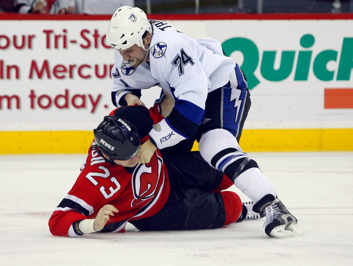 NHL Enforcer Explains What Led to Viral 'Bang Bang' Golf Course Fight Video