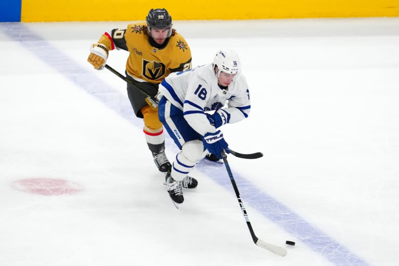 NHL: Toronto Maple Leafs at Vegas Golden Knights