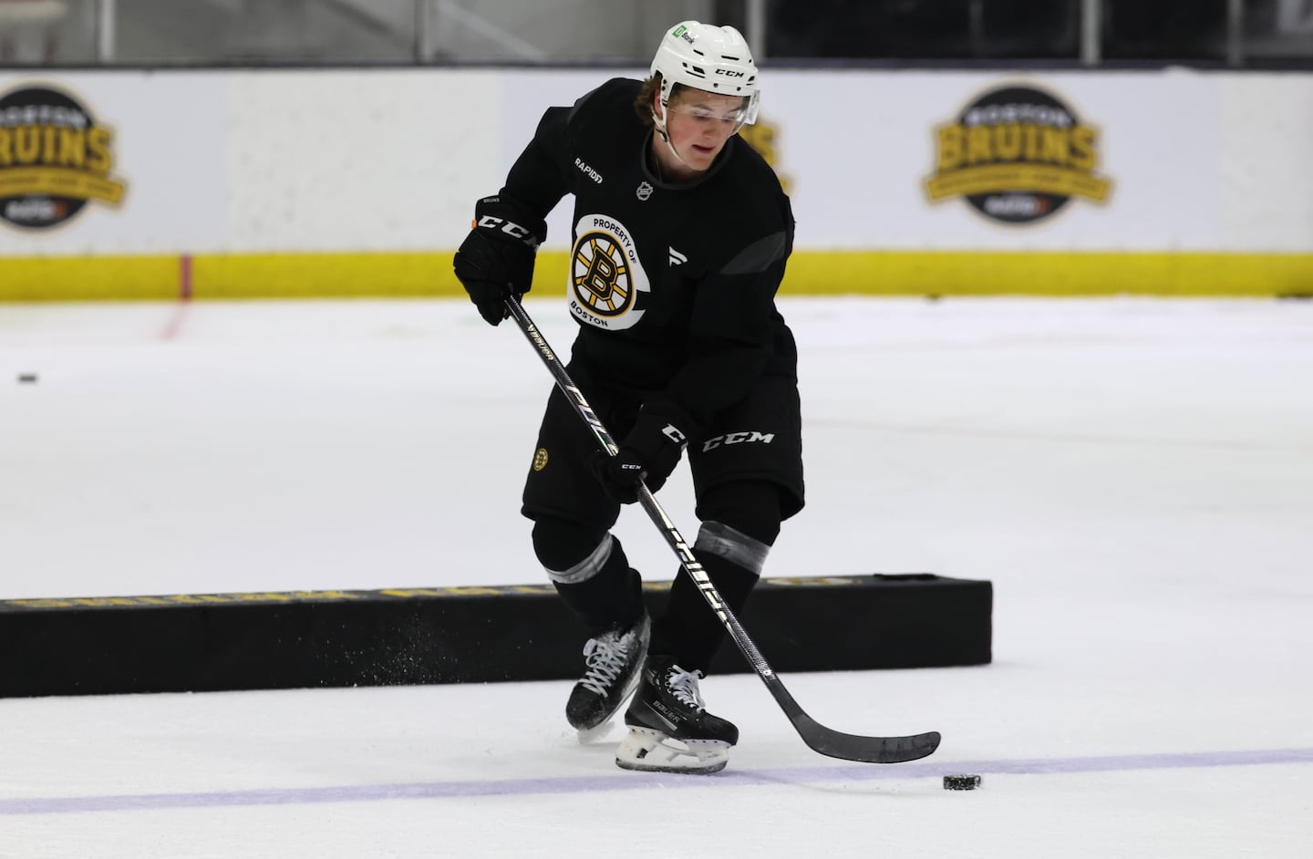 Zellers was among the more noticeable players at development camp, using his fast feet and sharp vision to find lanes and show off his quick release.