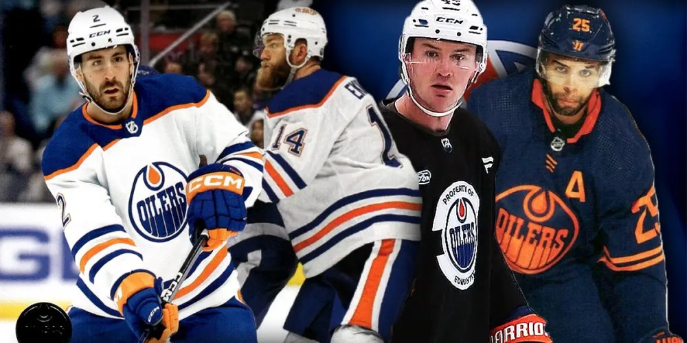 Oilers Blue Line Bouchard Emberson Ekholm Nurse