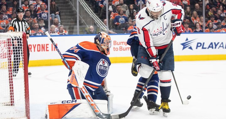 Oilers prepare to face off against Ovechkin and his Caps without McDavid - Edmonton