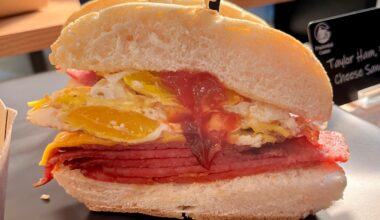 You can now get Taylor ham/pork roll at Devils games. Is it any good?