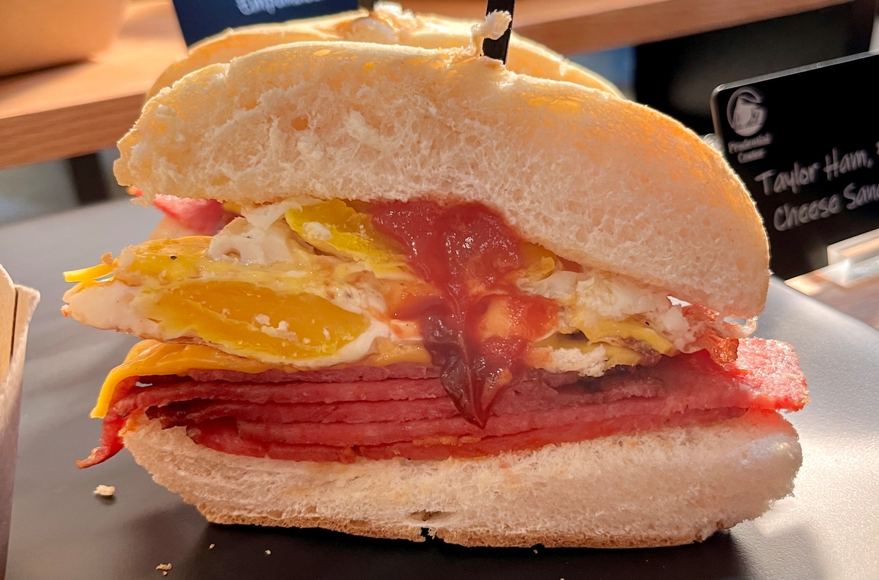 You can now get Taylor ham/pork roll at Devils games. Is it any good?