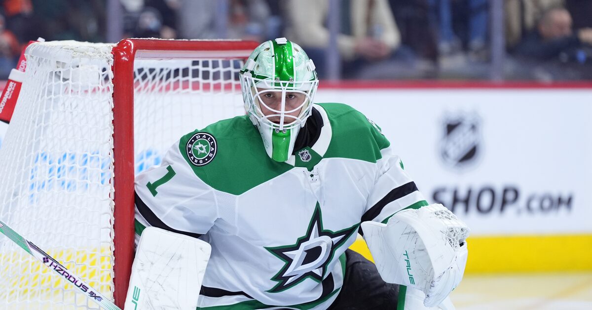 Stars' backup goalie steps up with 31 saves in road win over the Devils