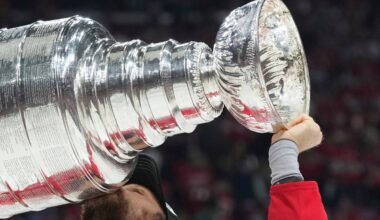 Stanley Cup endures a little damage as the repeat-champion Florida Panthers celebrate