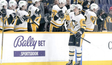 Rust scores twice to lead Penguins over Predators 5-4 | News, Sports, Jobs