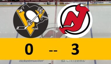 Bad Bounces, Penguins Smothered in New Jersey