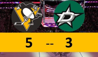 Crosby Hat Trick! Penguins Overcome Mistakes, Overwhelm Stars