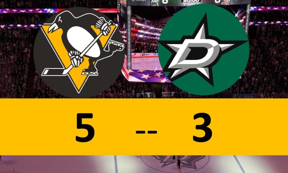 Crosby Hat Trick! Penguins Overcome Mistakes, Overwhelm Stars