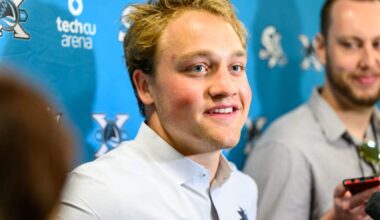 Pohlkamp Has National Championship FOMO, Grier Praises Sharks Prospect