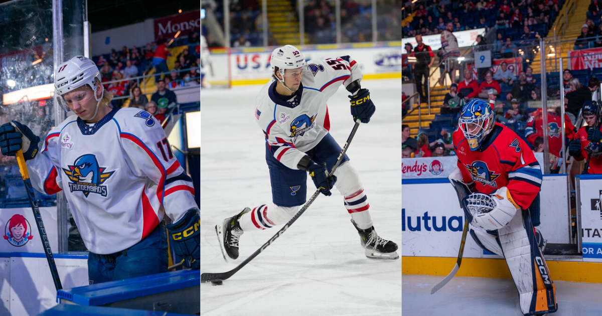 Springfield Thunderbirds | Blues Extend Qualifying Offers to 3 Players
