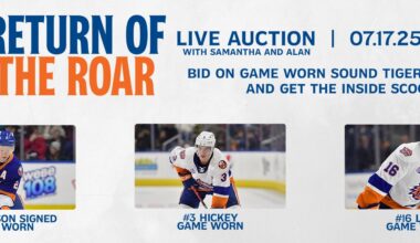 Sound Tigers Live Online Auction: This Thursday