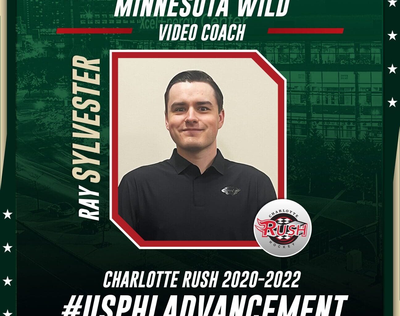 Minnesota Wild Hire Former Charlotte Rush Video Coach Ray Sylvester  • USPHL