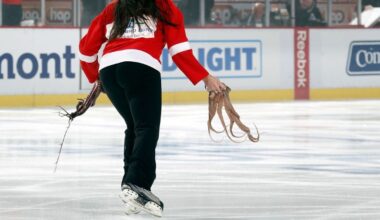 NHL traditions, Detroit Red Wings Octopus....
