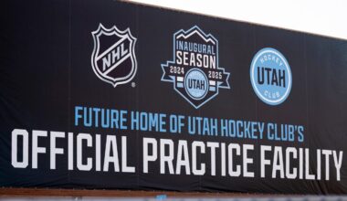 Utah Mammoth training facility....