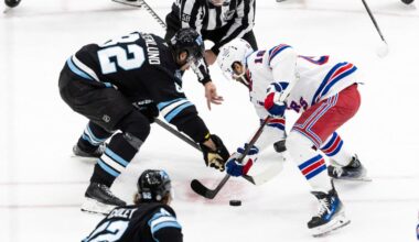 Utah Hockey Club Lose To Rangers Following Poor Third Period