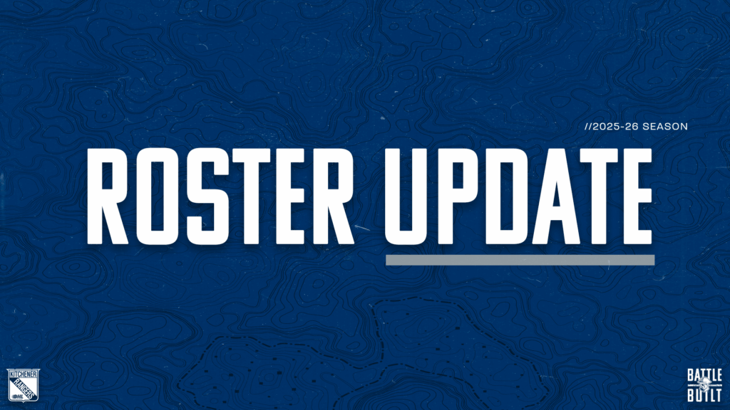 Press Release: Rangers Announce Roster Updates