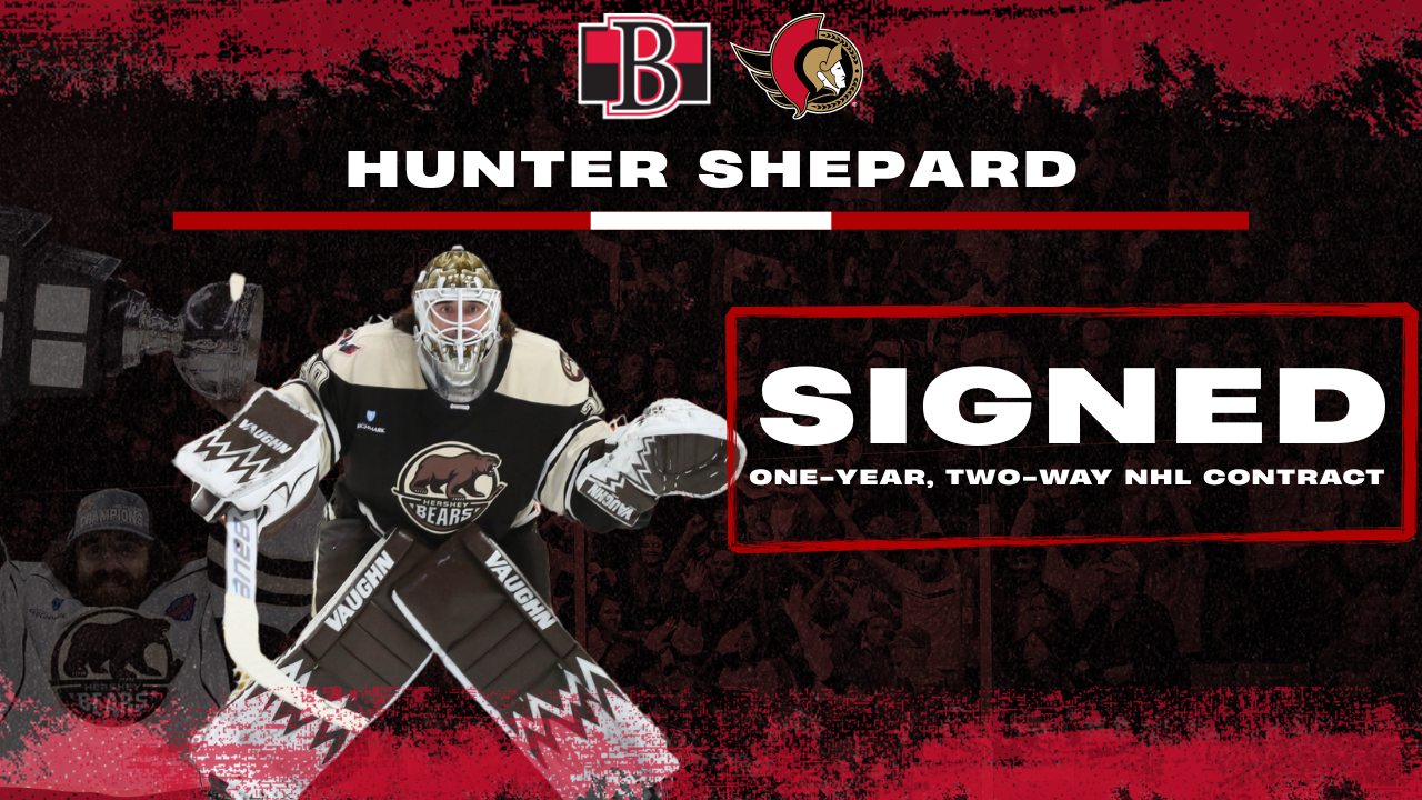 Sens complete hunt for help in goal, sign two-time AHL champ Shepard – Belleville Sens