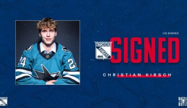 Press Release: Rangers Sign Goaltender Christian Kirsch to Standard Player Agreement