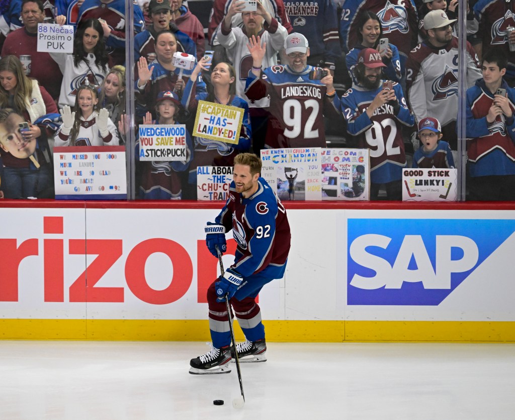 Avalanche captain Gabe Landeskog completes remarkable comeback