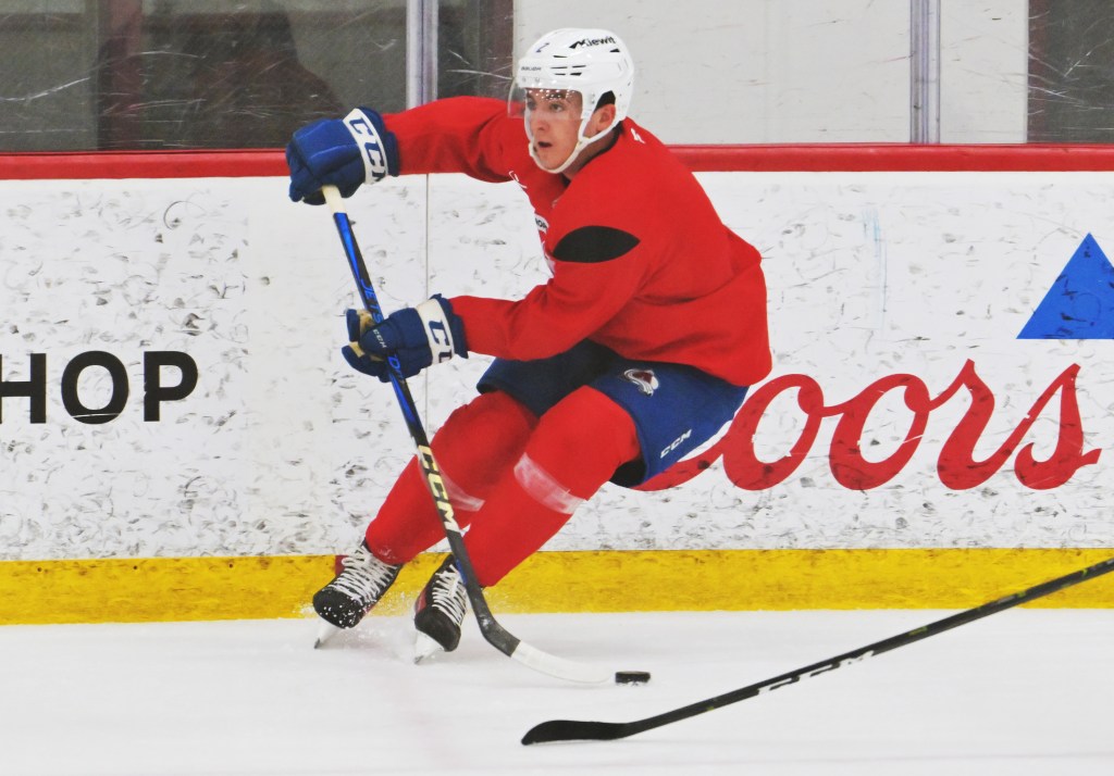 Sean Behrens lost season, but Avalanche prospect didn't lose drive