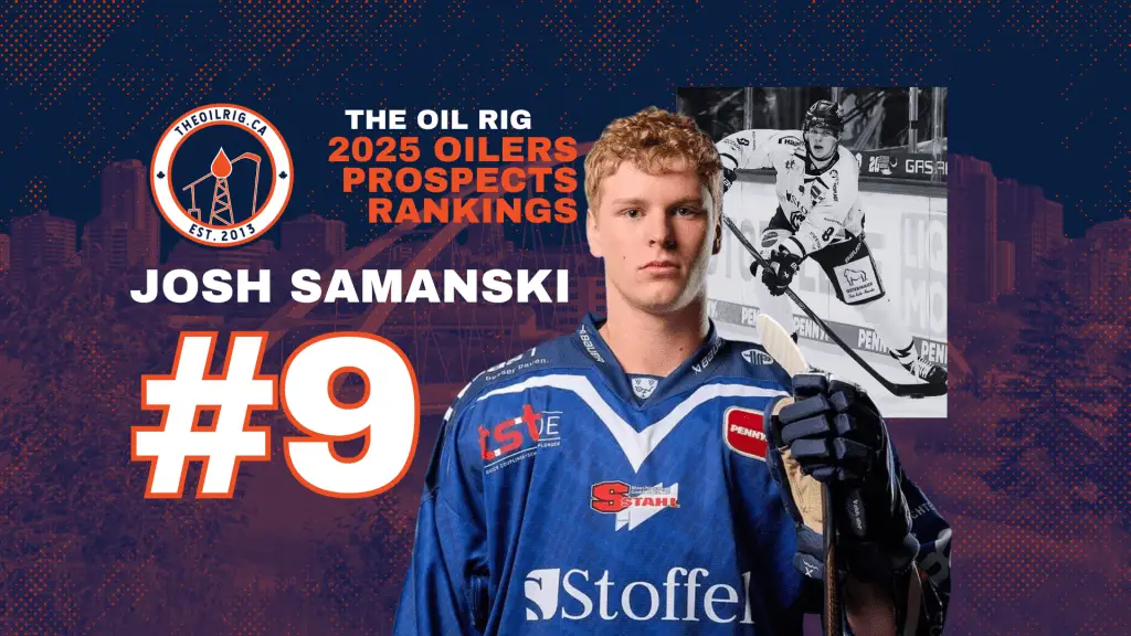 2025 Edmonton Oilers prospects rankings: #9 Josh Samanski