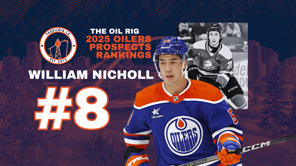 2025 Edmonton Oilers Prospect Rankings: #8 William Nicholl