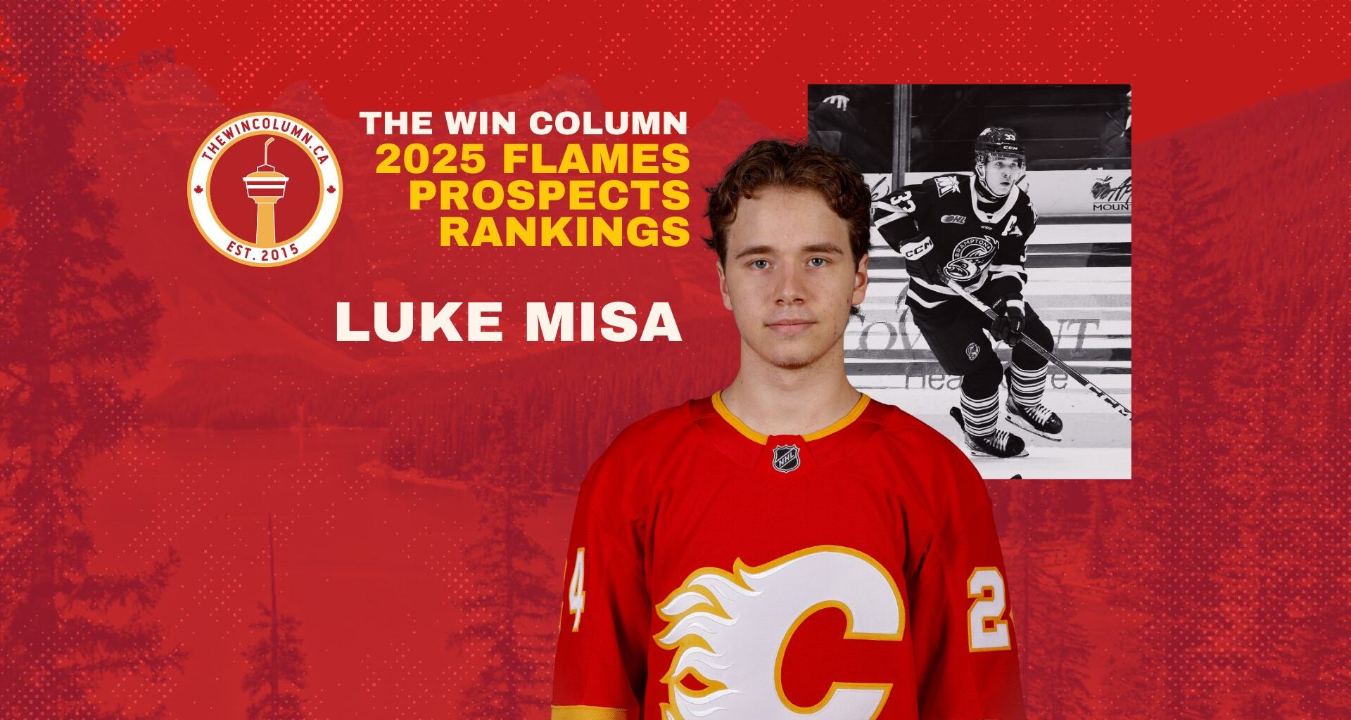 Calgary Flames 2025 Prospects Rankings: Honourable Mention, Luke Misa