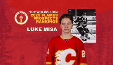 Calgary Flames 2025 Prospects Rankings: Honourable Mention, Luke Misa