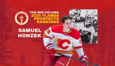 2025 Calgary Flames Prospect Rankings: HM, Sam Honzek