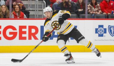 Short-Term Bruins Forward Announces Retirement