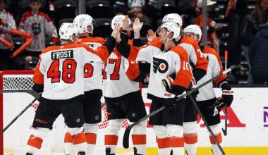 A win out of break, but Matvei Michkov benched in 3rd – NBC Sports Philadelphia