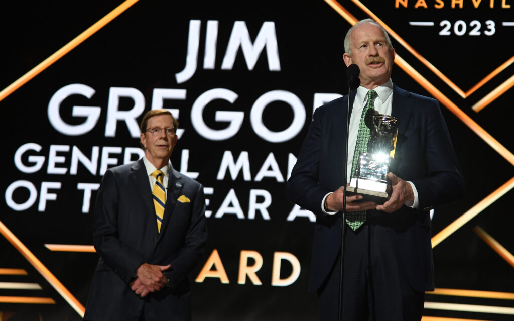 Stars' Jim Nill Named General Manager Of The Year